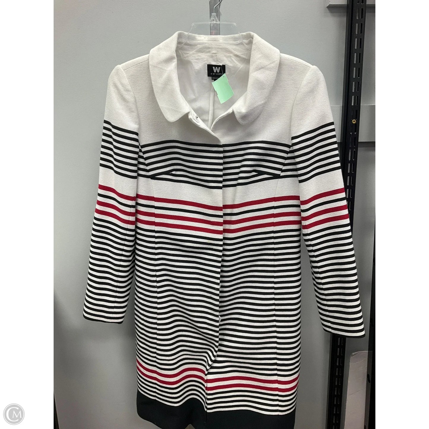 Blazer By Cmc In Striped Pattern, Size: 6