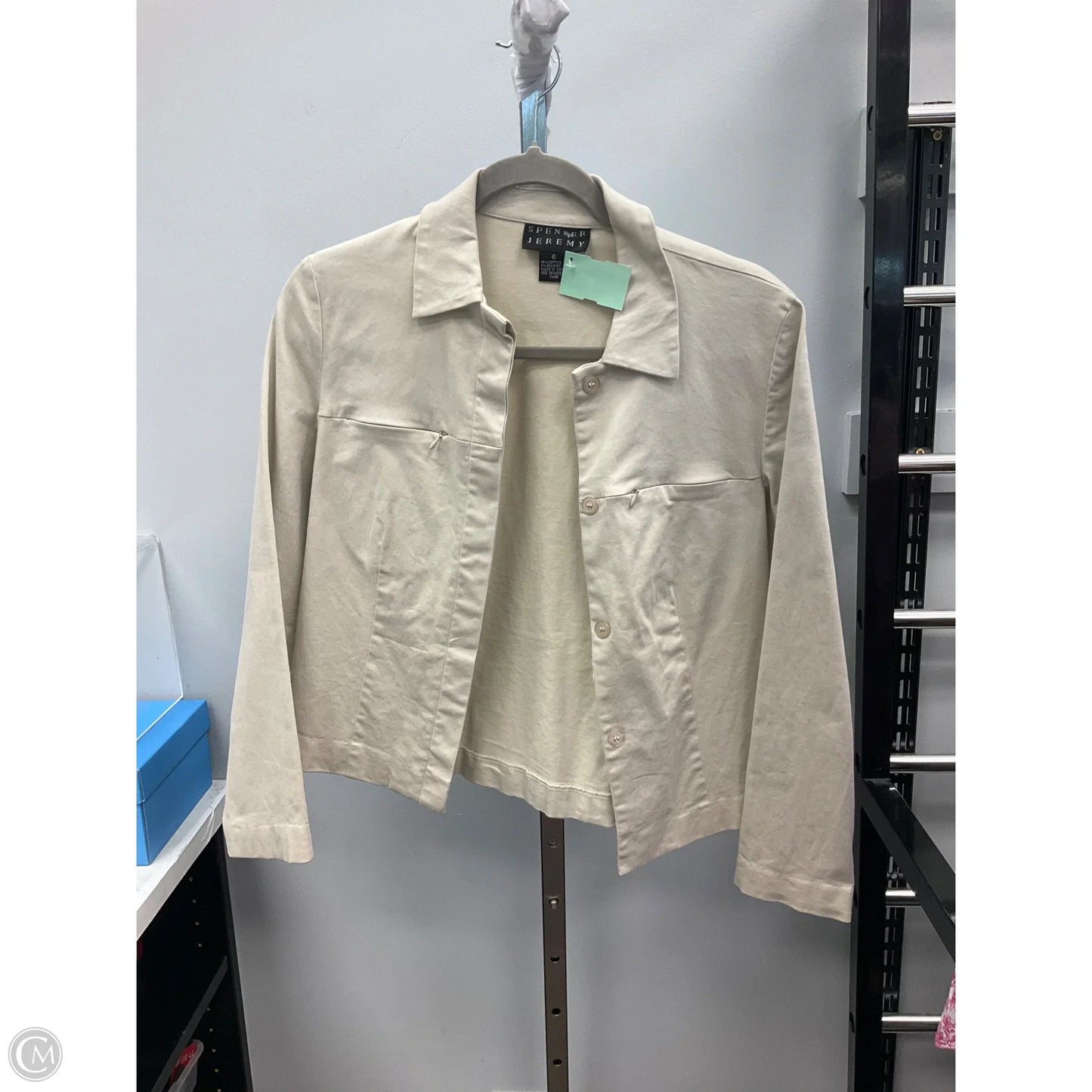 Jacket Other By Spencer Jeremy In Cream, Size: 6