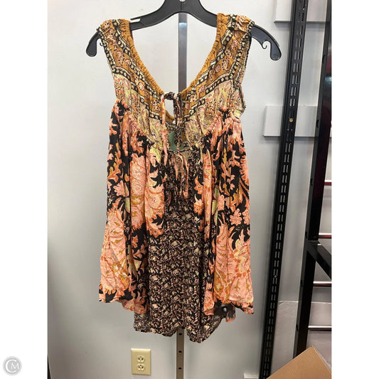 Top Short Sleeve By Free People In Multi-colored, Size: S