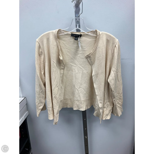 Bolero By Ann Taylor In Cream, Size: L