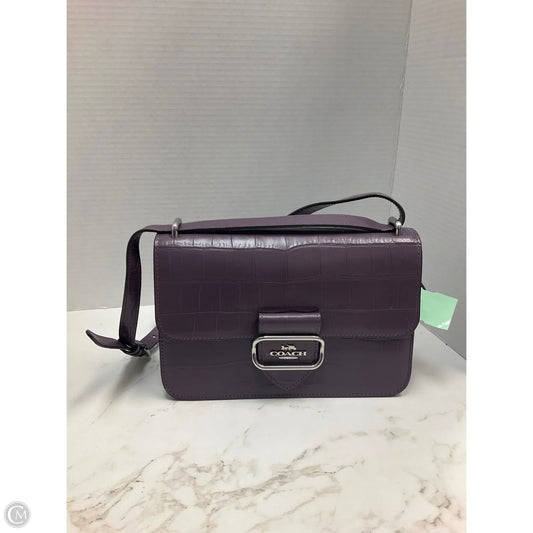 Crossbody Designer By Coach, Size: Medium