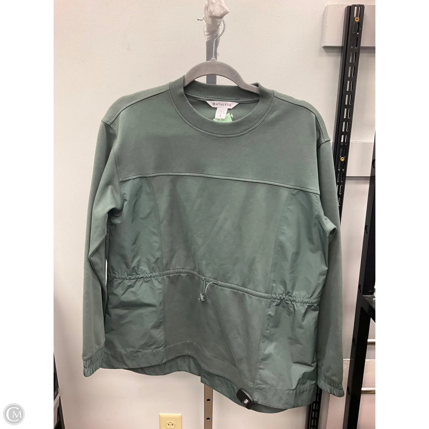Athletic Jacket By Athleta In Green, Size: S
