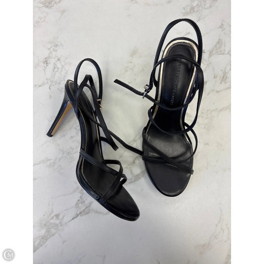 Sandals Heels Stiletto By White House Black Market In Black, Size: 7.5