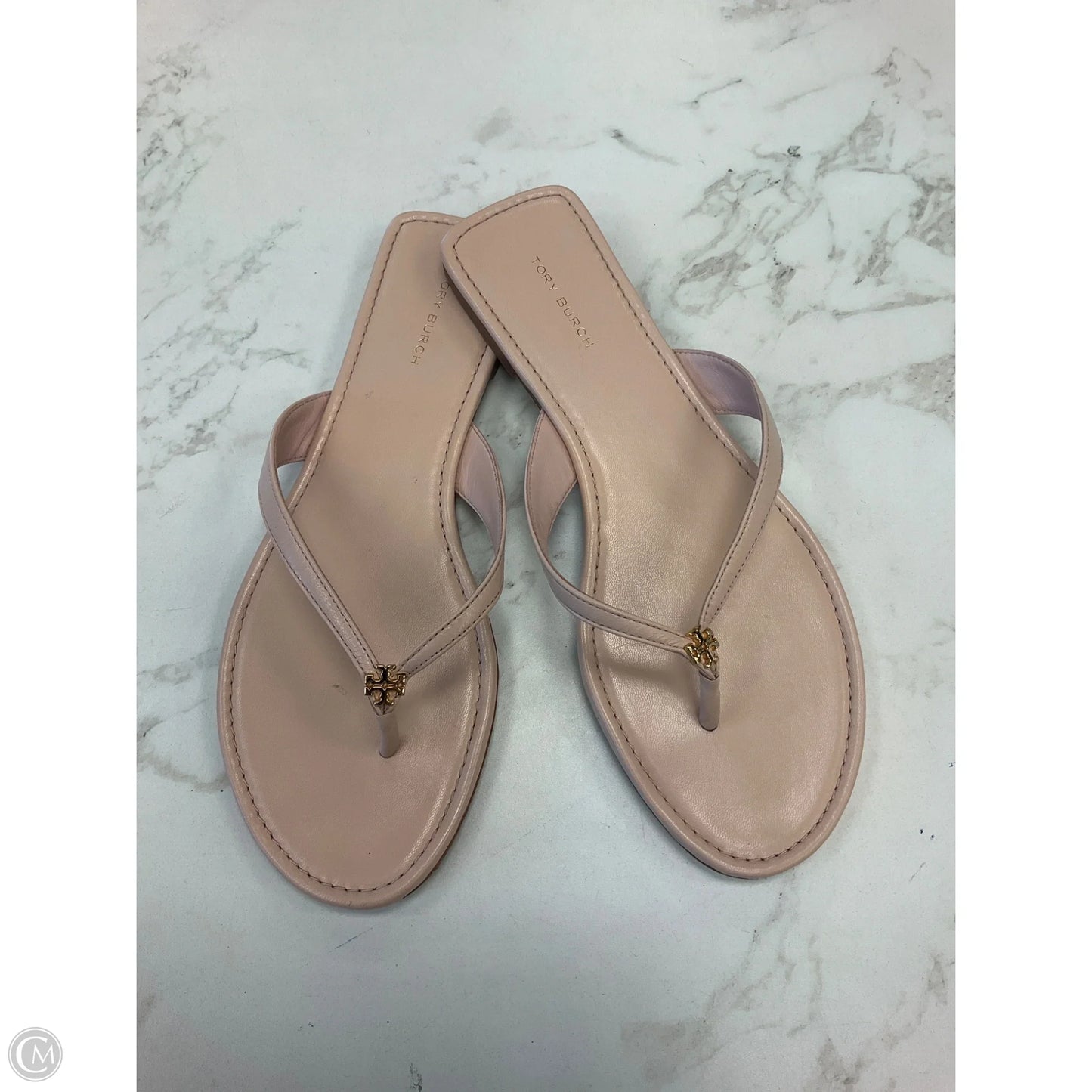 Sandals Designer By Tory Burch In Pink, Size: 8
