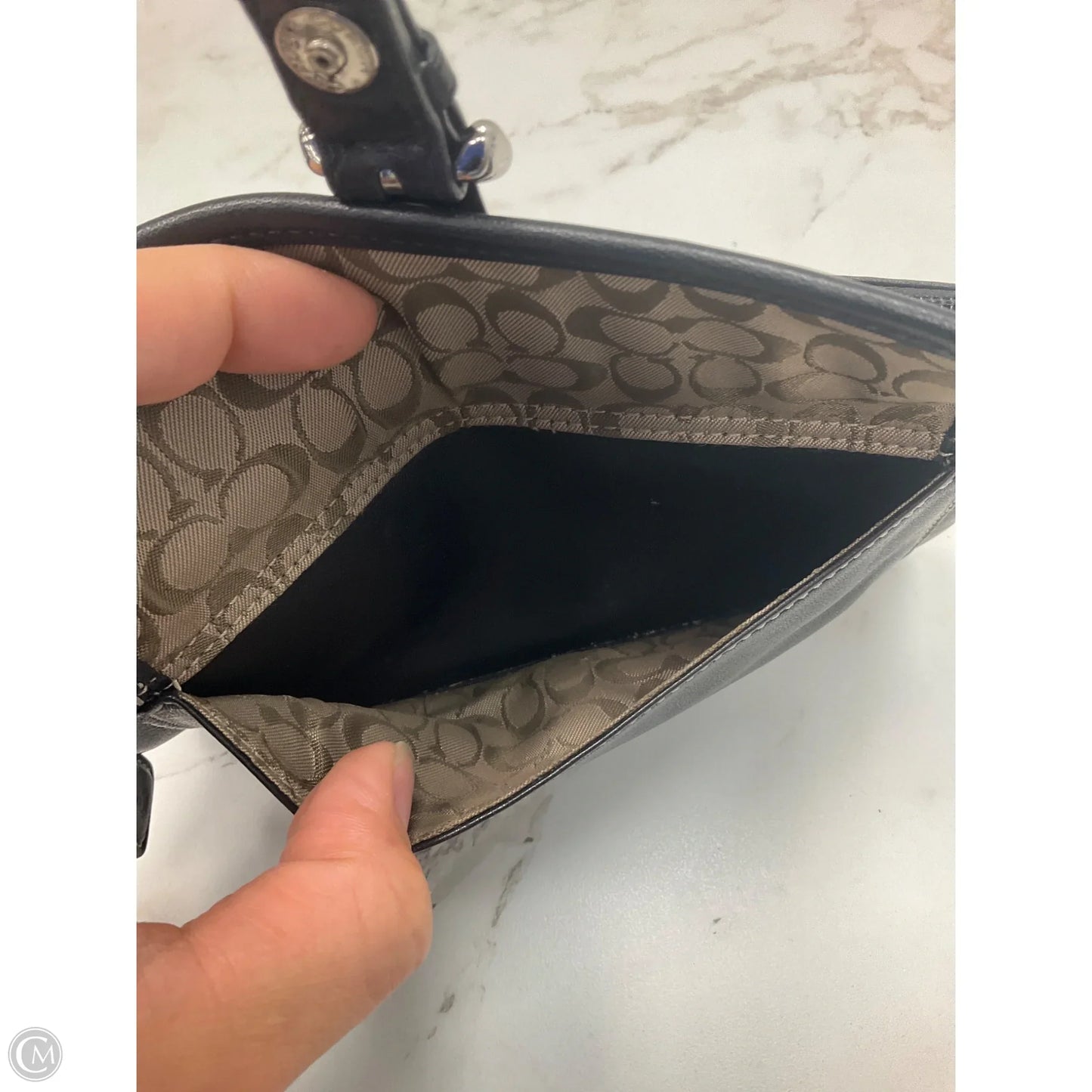 Wristlet Designer By Coach, Size: Large