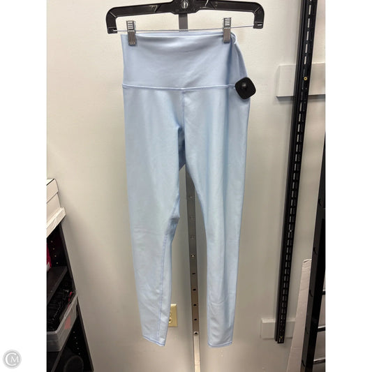 Athletic Leggings By Alo In Blue, Size: M