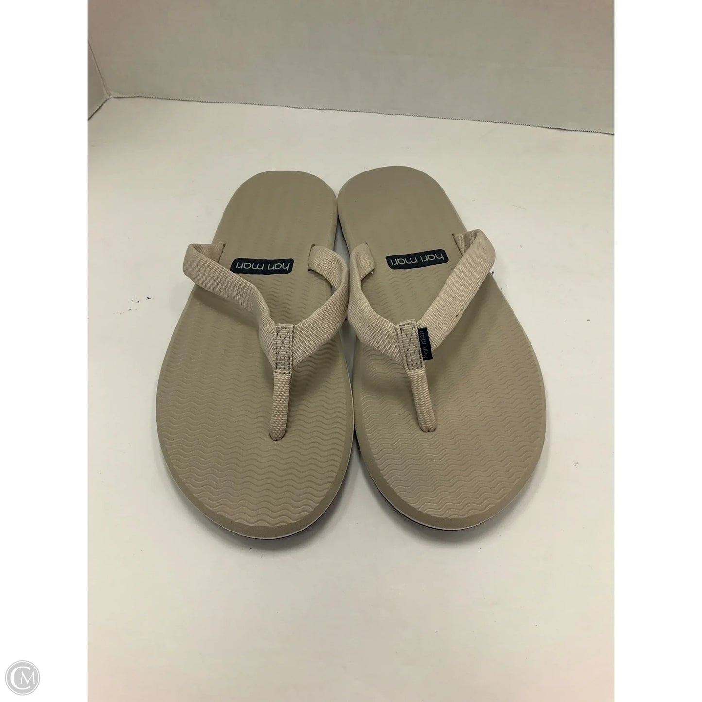 Sandals Flip Flops By Cmc In Taupe, Size: 8