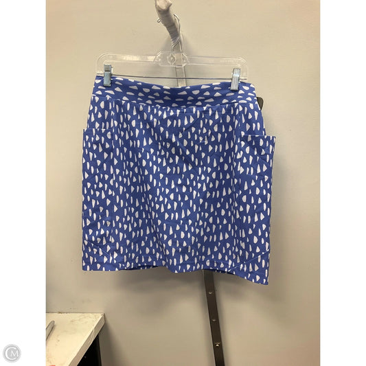 Skort By Chicos In Blue & White, Size: 4