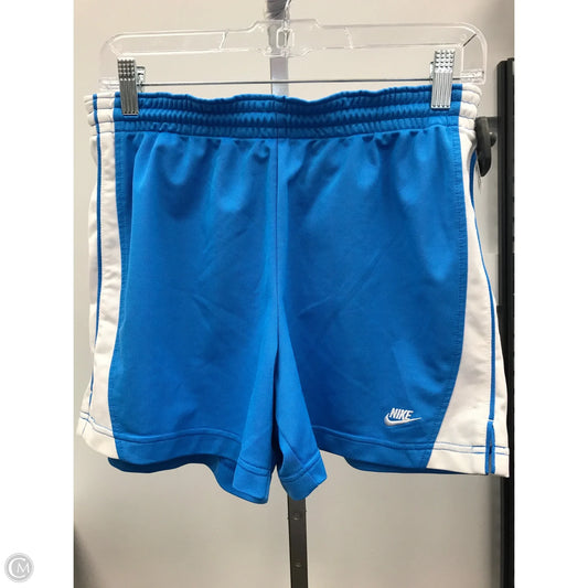 Athletic Shorts By Nike Apparel In Blue & White, Size: S