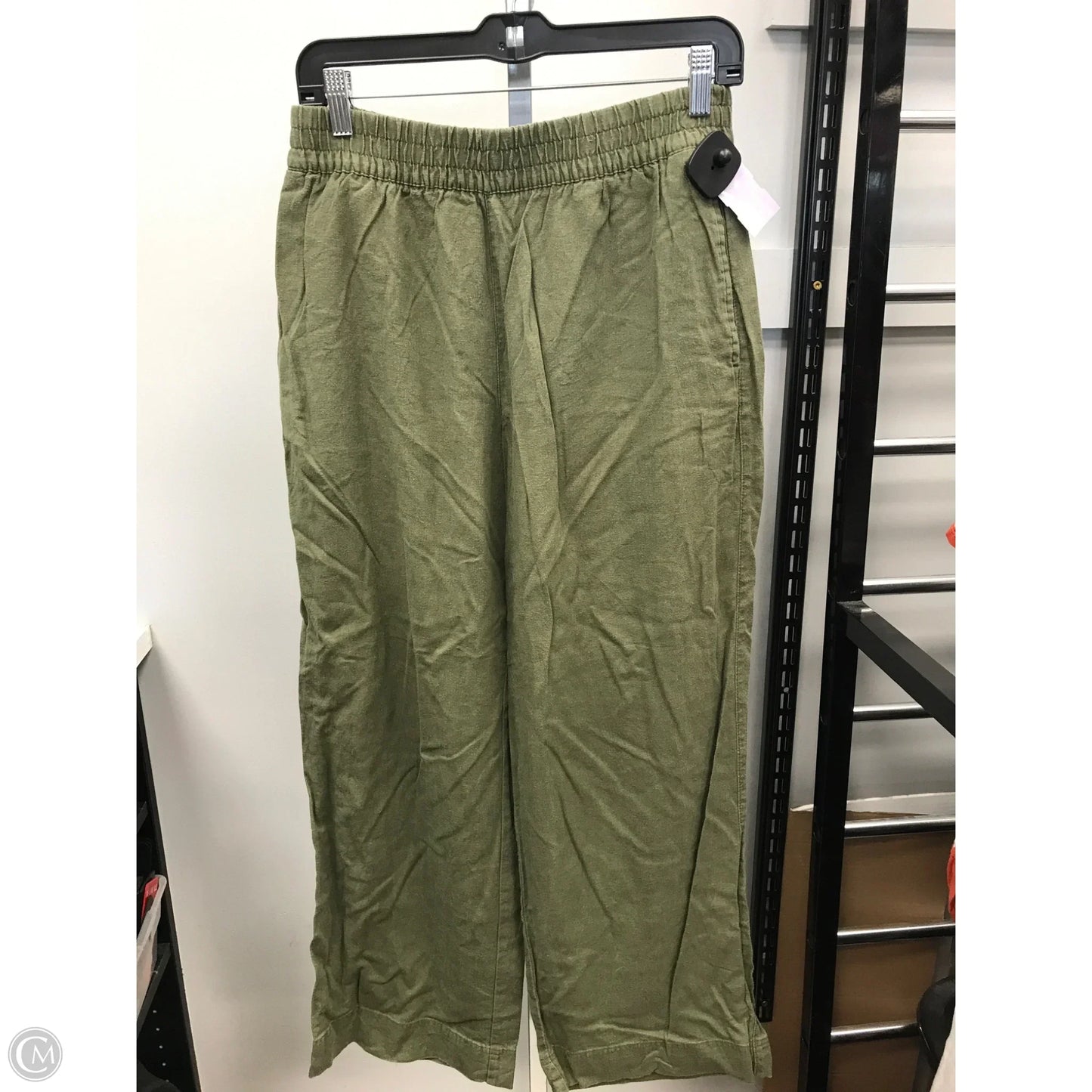 Pants Wide Leg By Old Navy In Green, Size: M
