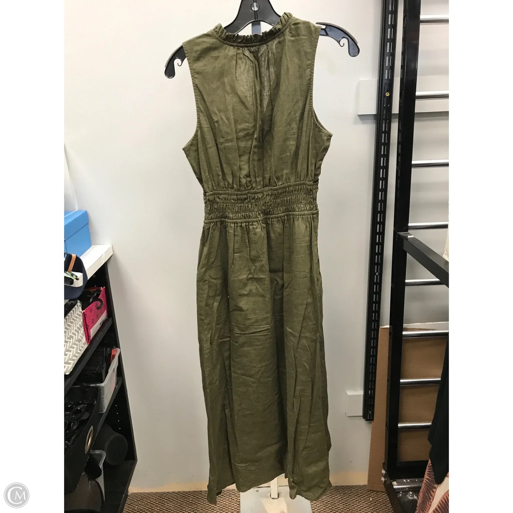 gap casual midi dress GAP Women's Sleeveless Midi Dress, Light Blue Floral, L/P at Amazon Women's Clothing store