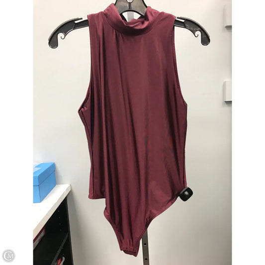 Top Sleeveless By House Of Harlow In Maroon, Size: S