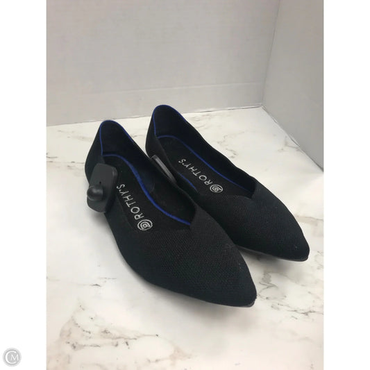 Shoes Flats By Rothys In Black, Size: 8.5