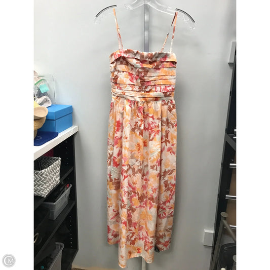 Dress Casual Midi By Abercrombie And Fitch In Multi-colored, Size: Xs