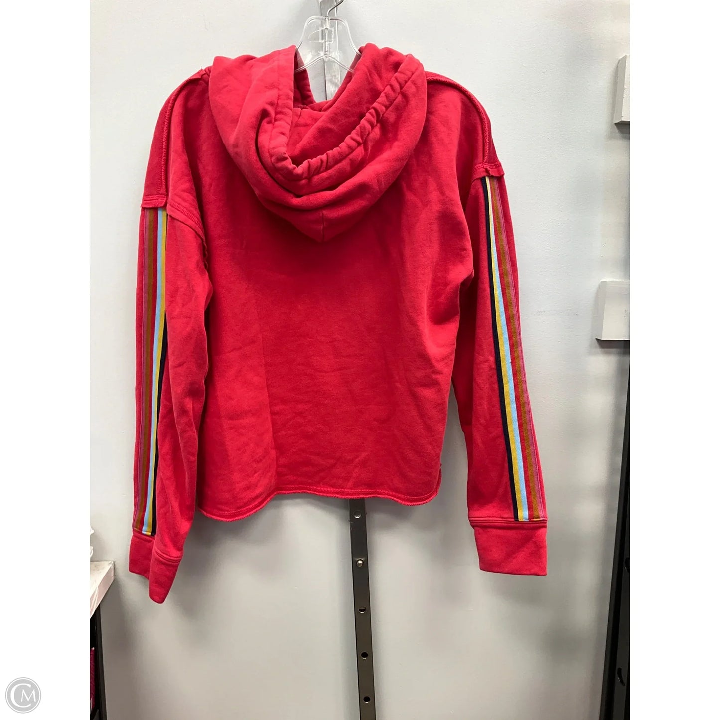 Sweatshirt Hoodie By Evereve In Red, Size: M