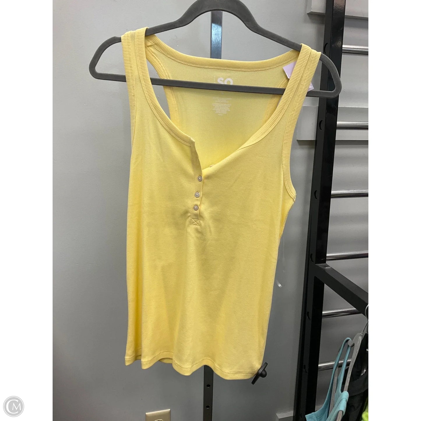 Tank Top By So In Yellow, Size: L