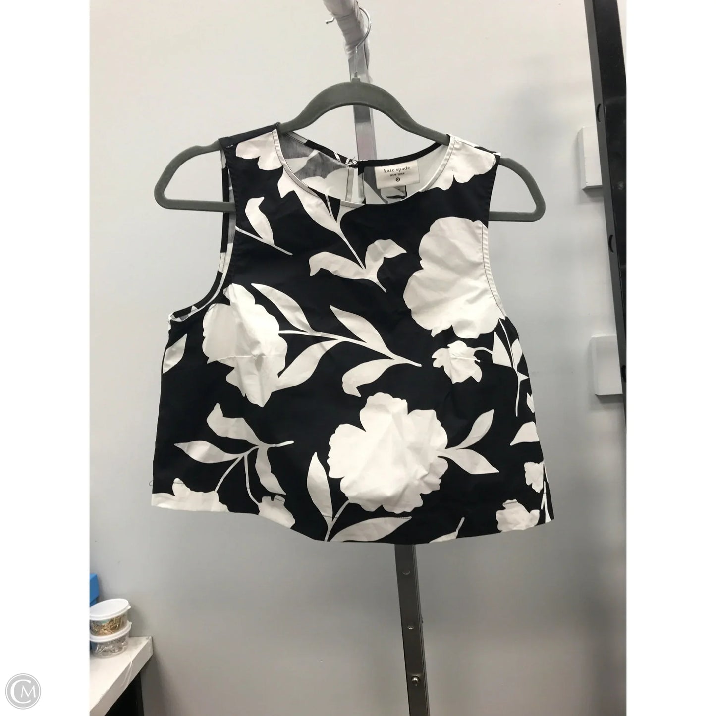 Top Sleeveless By Target-designer In Black & White, Size: Xs