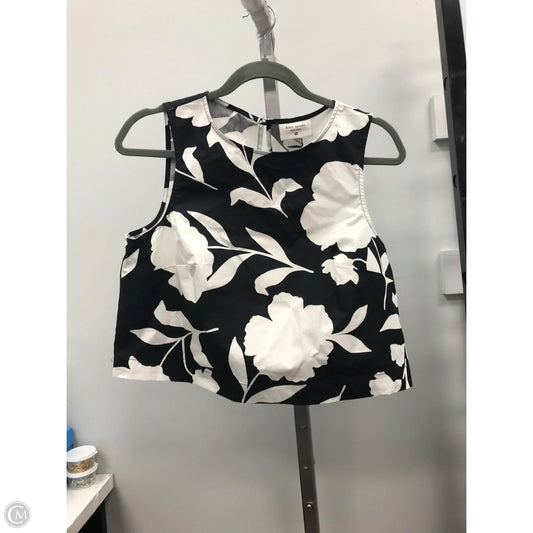 Top Sleeveless By Target-designer In Black & White, Size: Xs