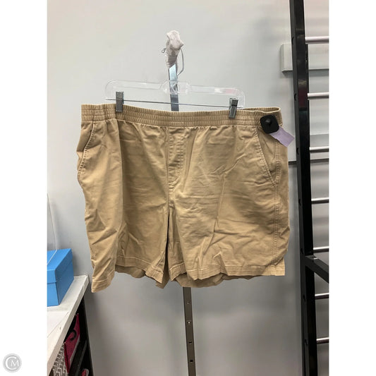 Shorts By Lands End In Tan, Size: 22