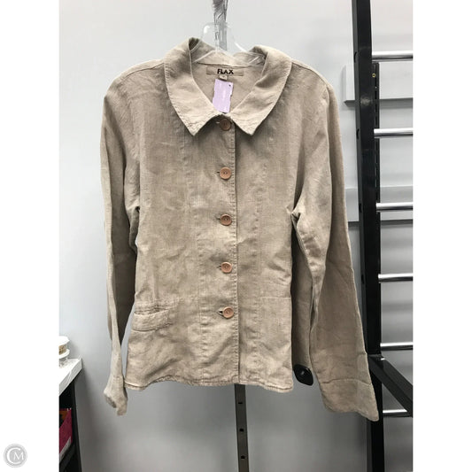 Jacket Other By Flax In Cream, Size: S