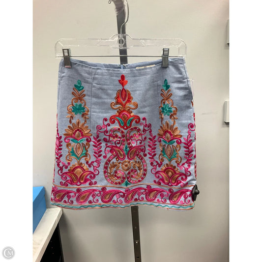 Skirt Mini & Short By Entro In Paisley Print, Size: S