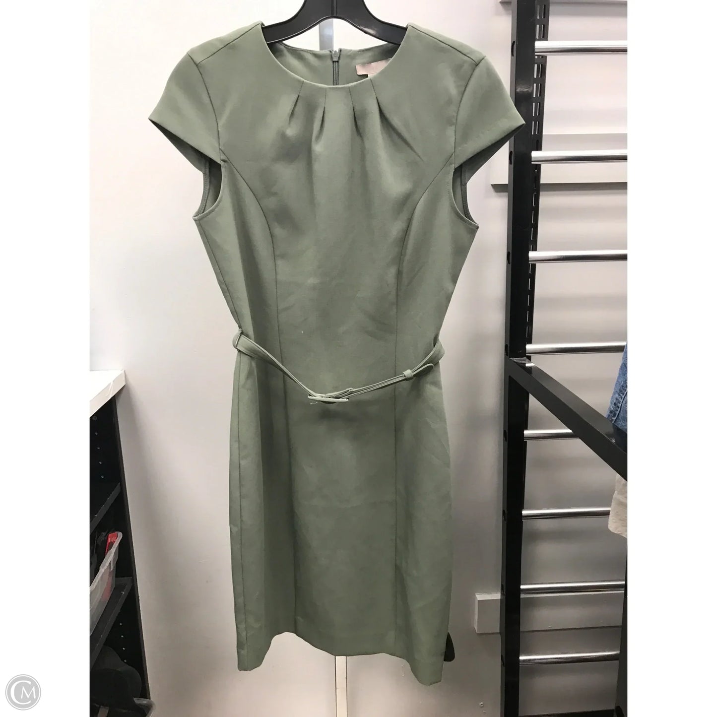 Dress Work By H&m In Green, Size: Xs