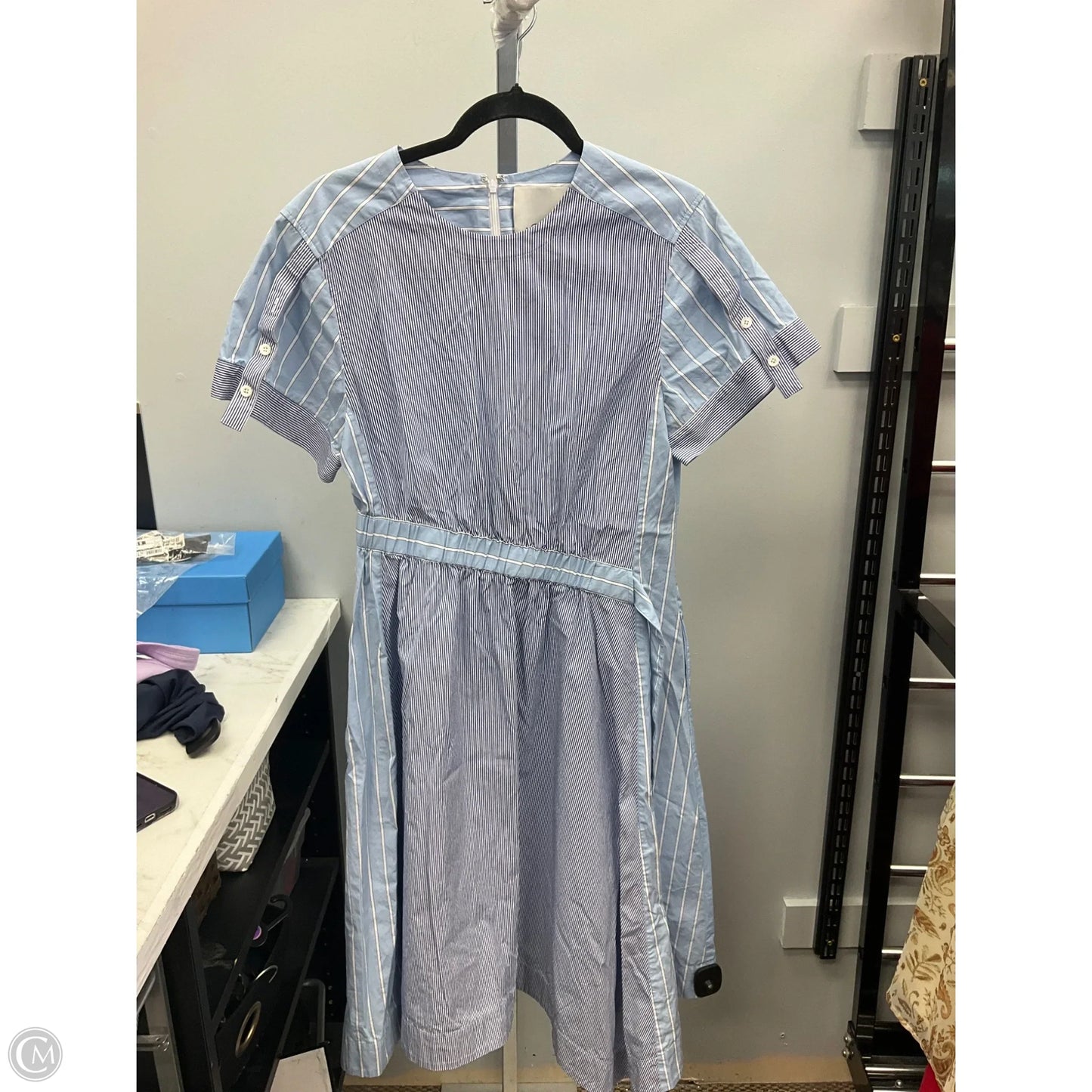 Dress Casual Short By Phillip xim In Striped Pattern, Size: 6