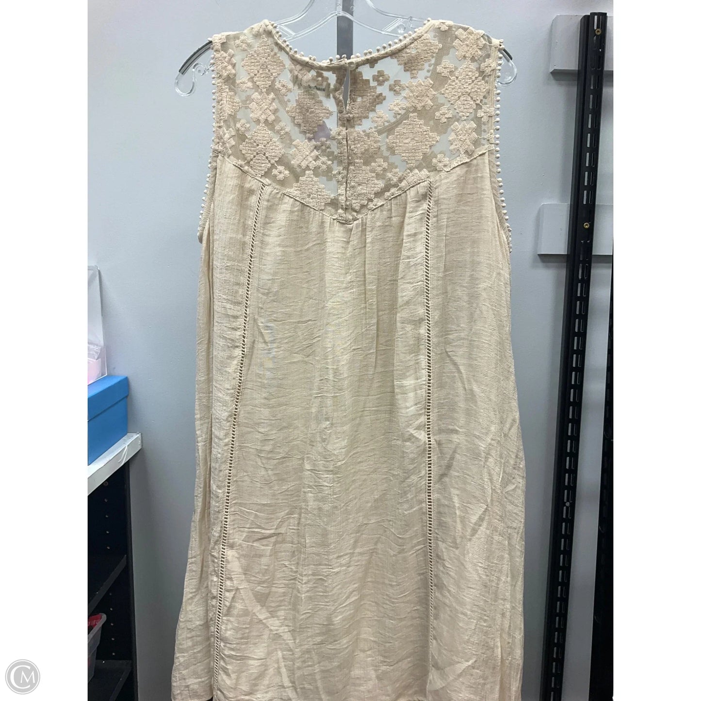 Dress Casual Short By John Paul Richard In Cream, Size: Xl