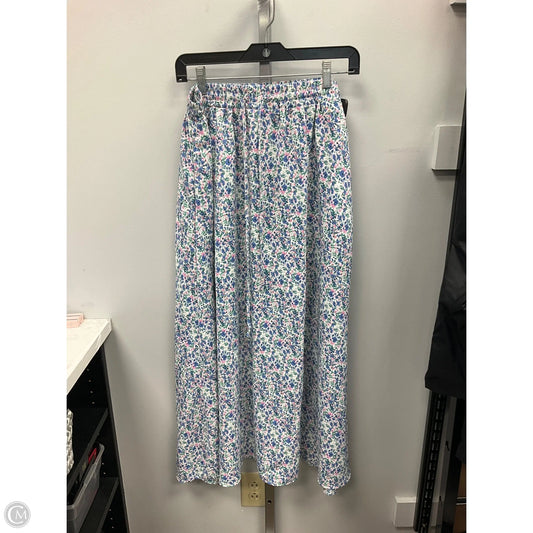 Skirt Maxi By Clothes Mentor In Floral Print, Size: L