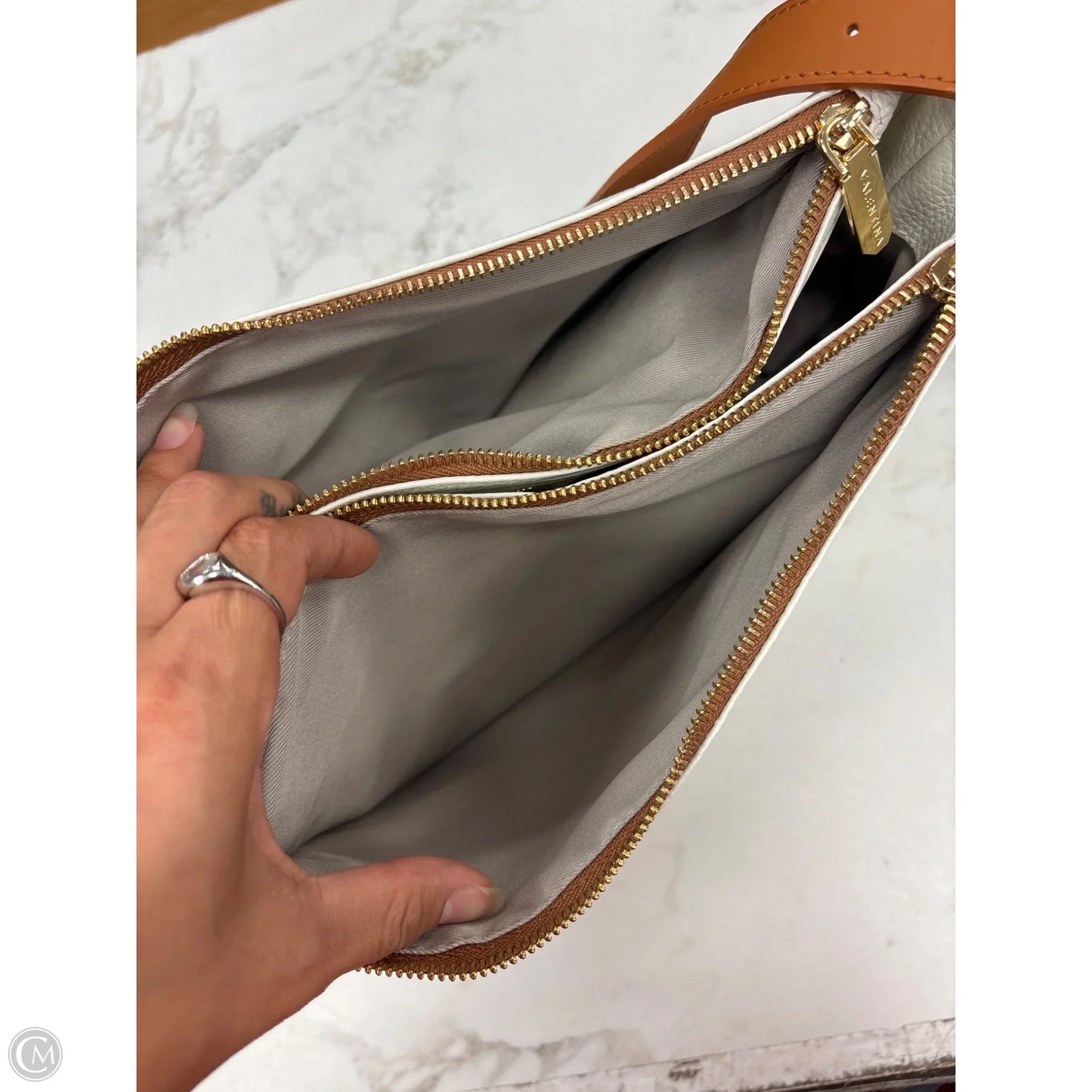 Handbag By Valentina, Size: Large