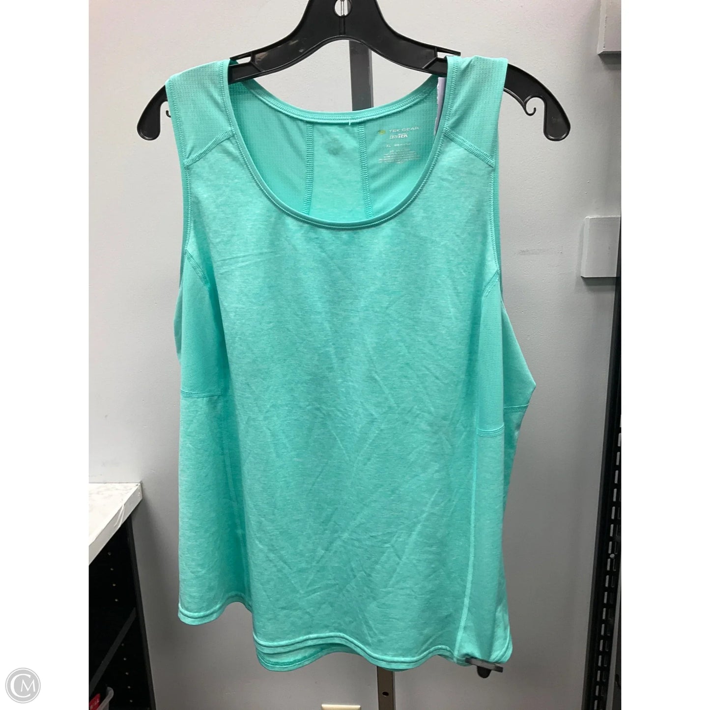 Athletic Tank Top By Tek Gear In Green, Size: Xl