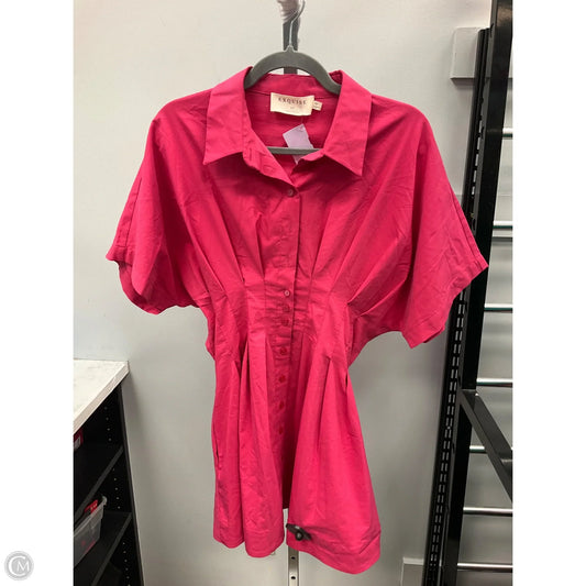 Dress Casual Short By Cmc In Pink, Size: Mp