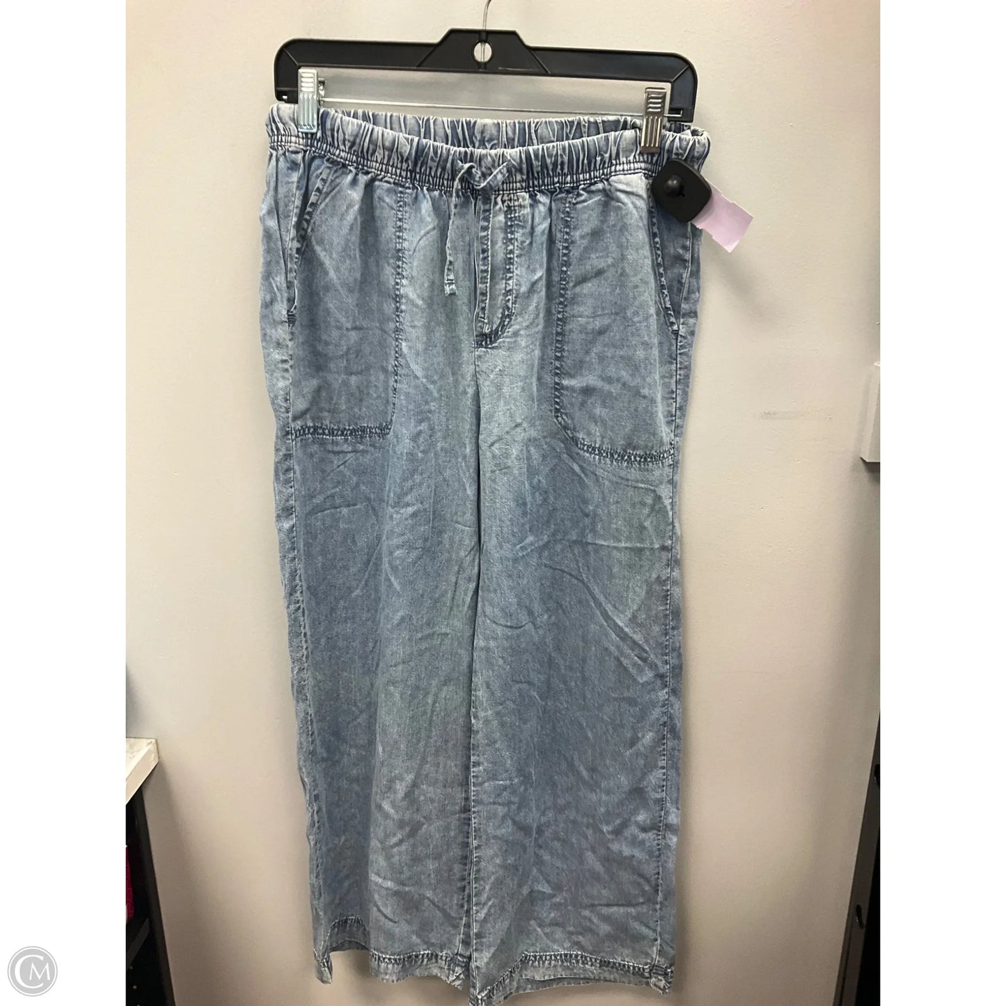 Pants Wide Leg By Splendid In Blue Denim, Size: M