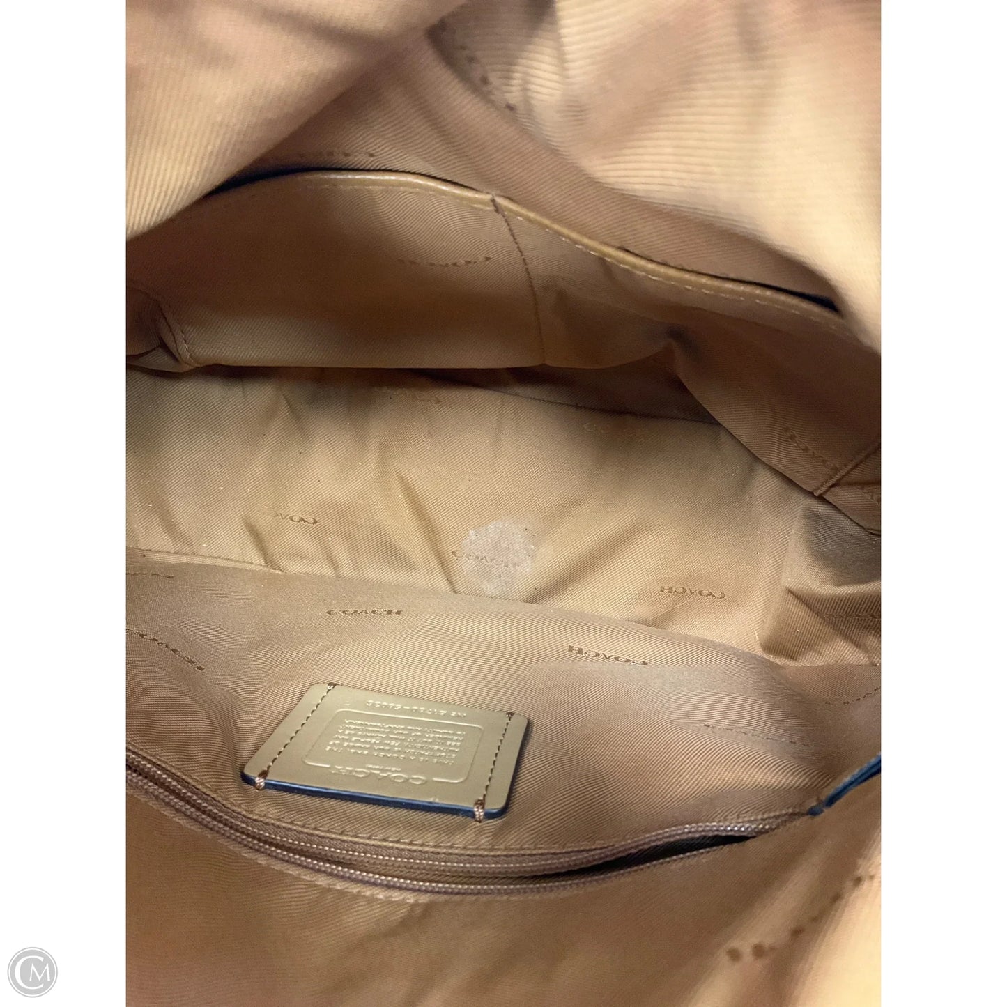 Handbag Designer By Coach, Size: Large
