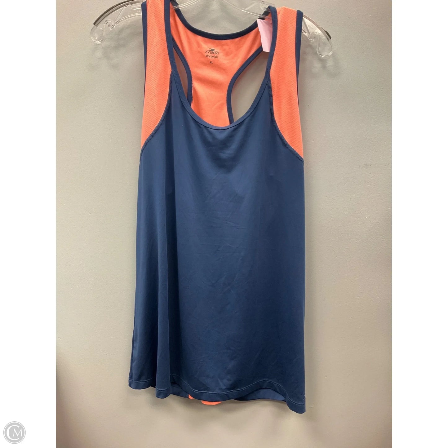 Athletic Shorts By Crane In Blue & Pink, Size: Xl