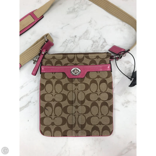 Crossbody Designer By Coach, Size: Medium