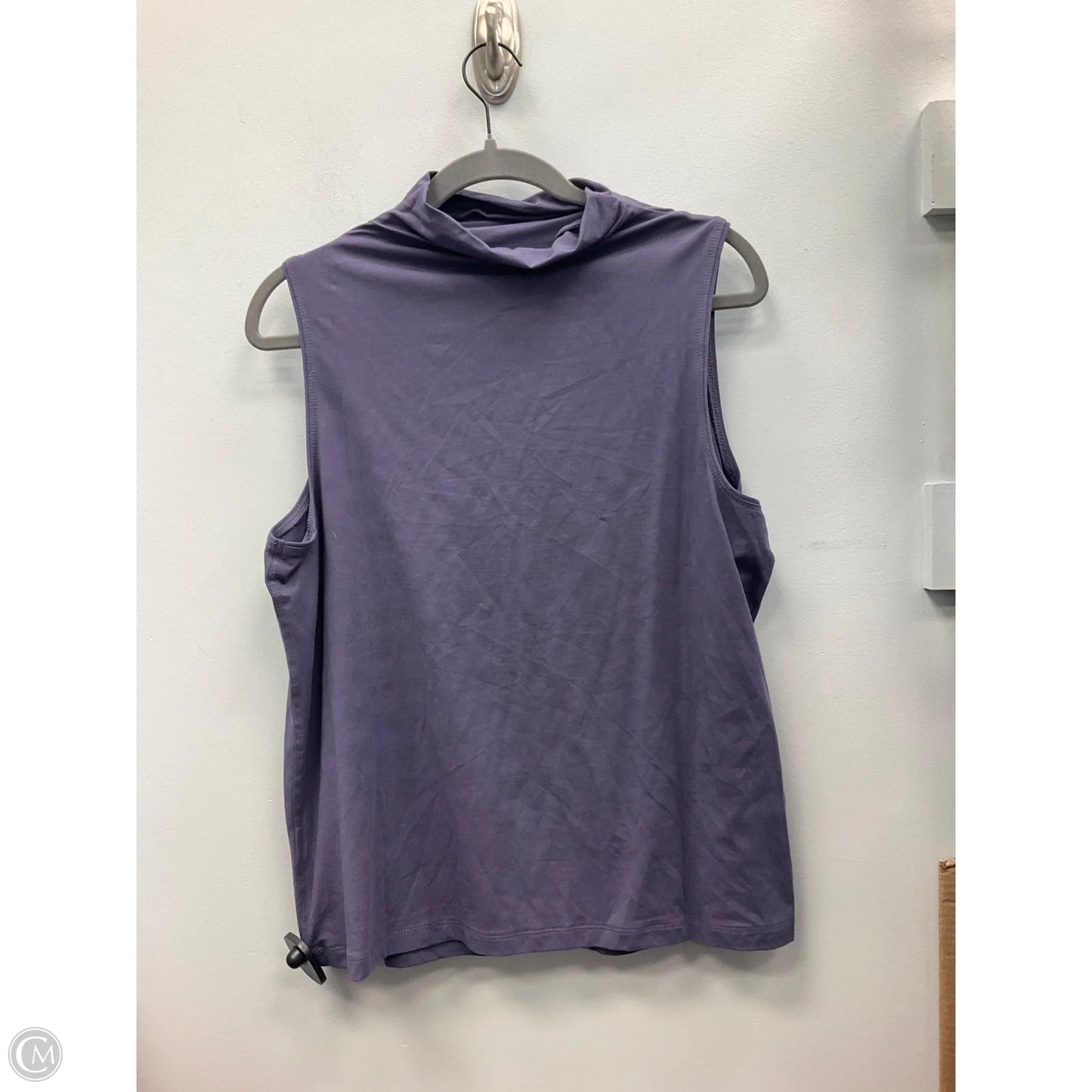 Top Sleeveless By Athleta In Purple, Size: L