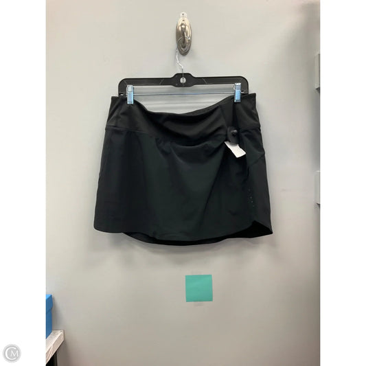Athletic Skort By Athleta In Black, Size: L
