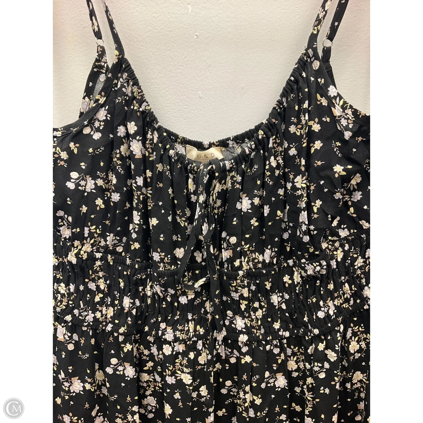 Dress Casual Midi By Clothes Mentor In Floral Print, Size: L