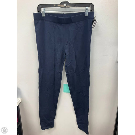 Pants Leggings By Loft In Navy, Size: L