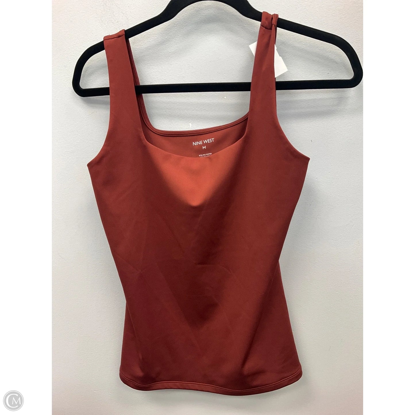 Top Sleeveless By Nine West In Copper, Size: M