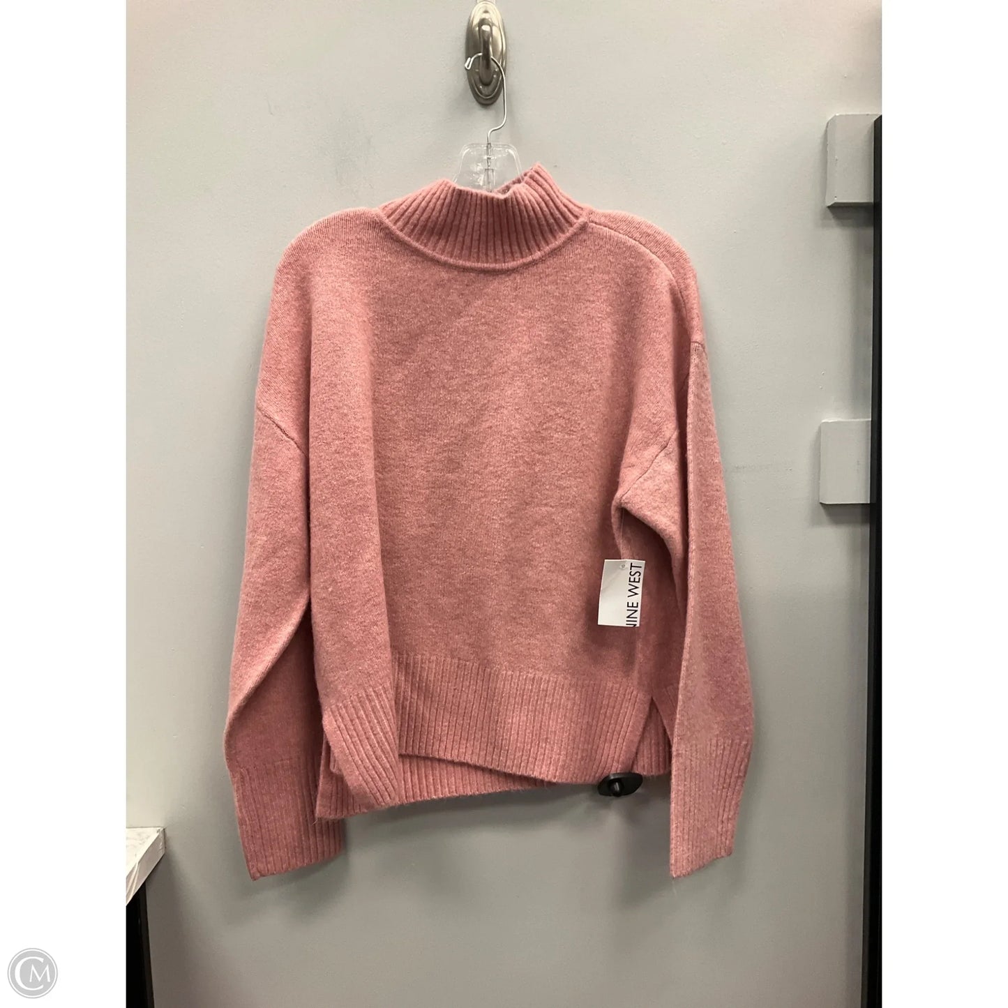 Sweater By Nine West In Pink, Size: M