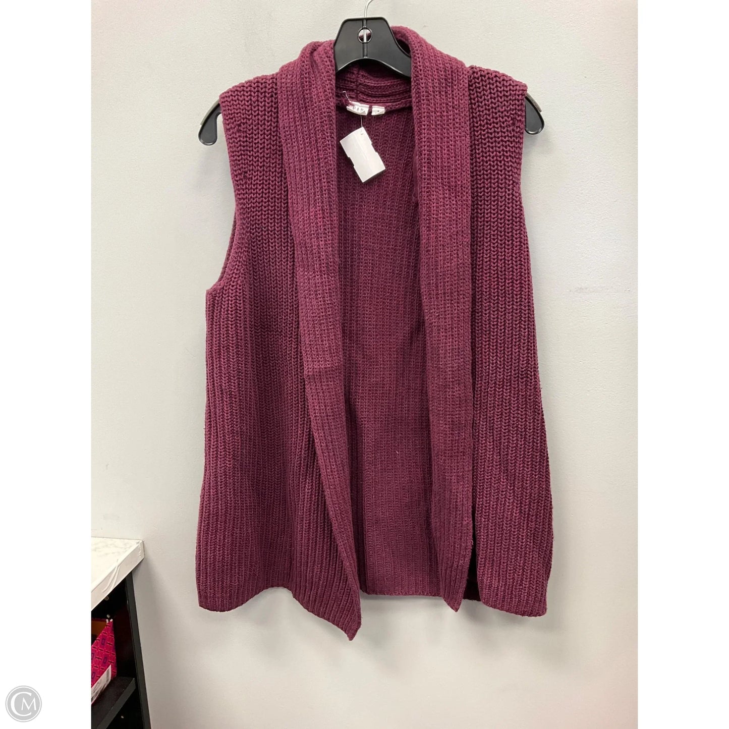 Cardigan By Gap In Maroon, Size: S