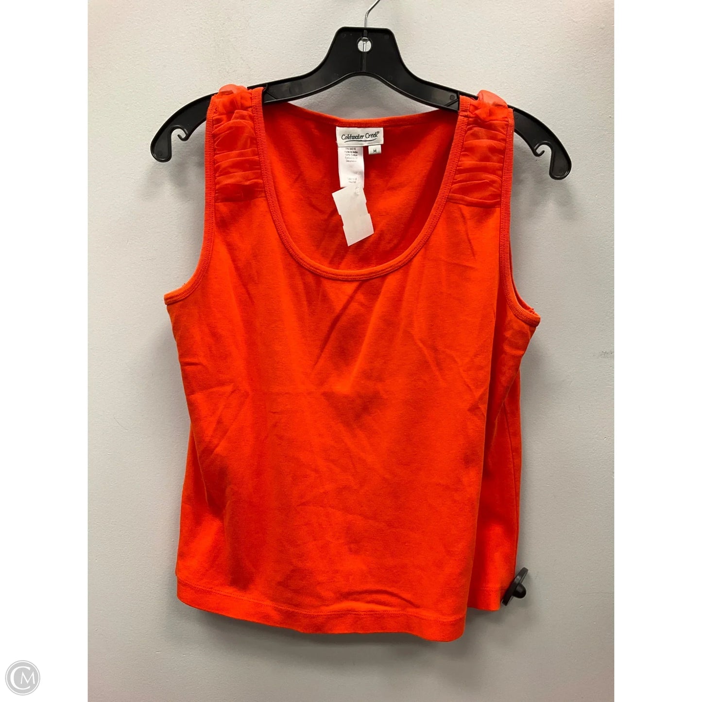 Tank Top By Coldwater Creek In Orange, Size: M