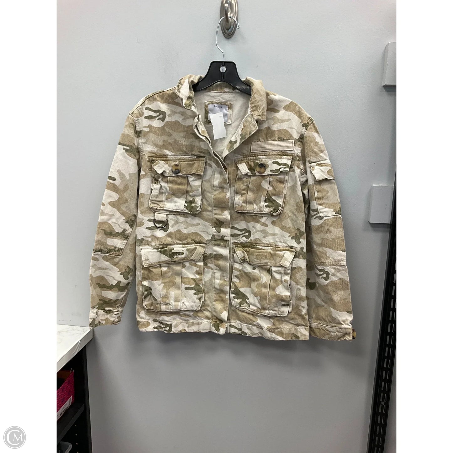 Jacket Utility By Bershka In Camouflage Print, Size: Xs