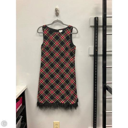 Dress Party Short By J. Crew In Plaid Pattern, Size: 4