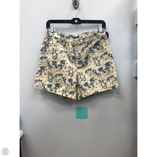 Shorts By Lauren By Ralph Lauren In Blue & Cream, Size: 8
