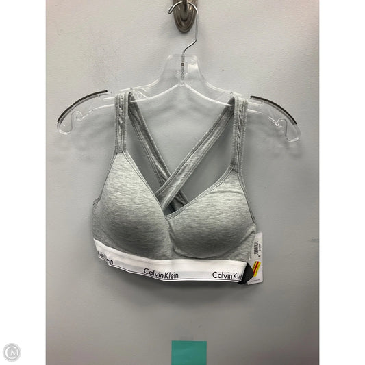 Bra By Calvin Klein In Grey, Size: Xl
