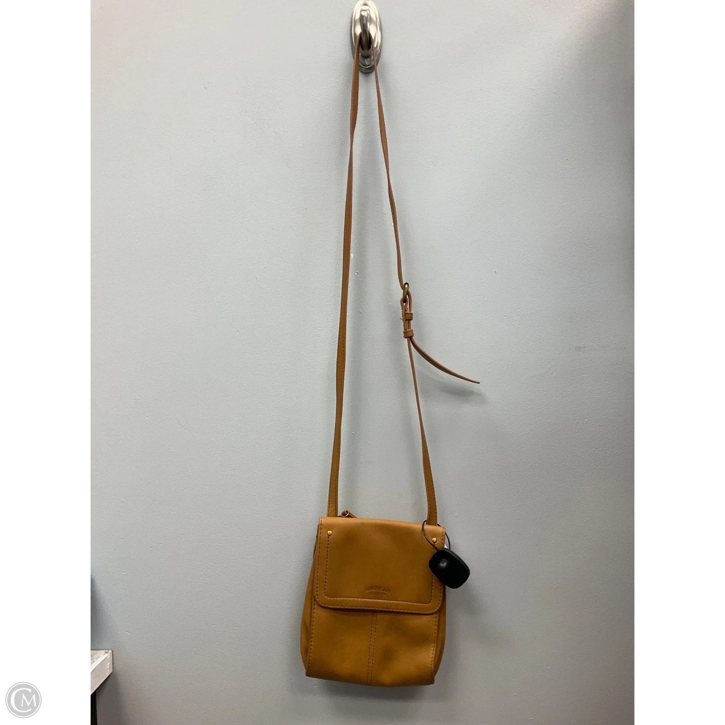Crossbody Leather By Cmc, Size: Medium