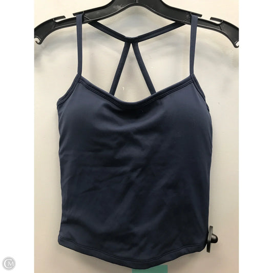 Athletic Tank Top By Clothes Mentor In Blue, Size: M